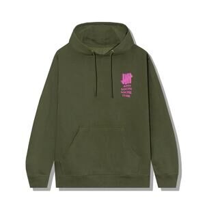 Anti Social Social Club x UNDFTD 1st and La Brea Army Heather Hoodie Size XL